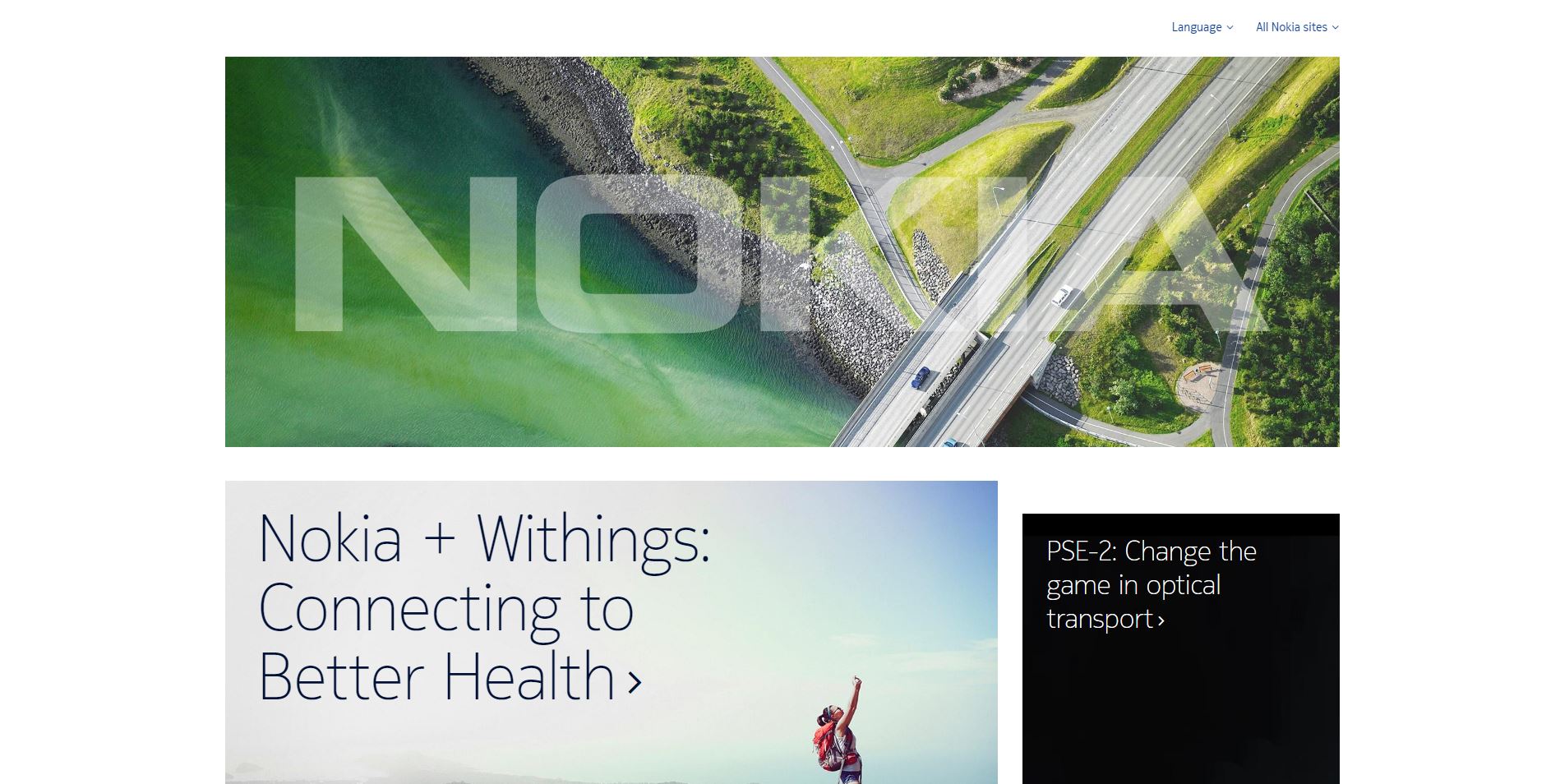 Nokia Home Page