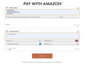Amazon Pay Page