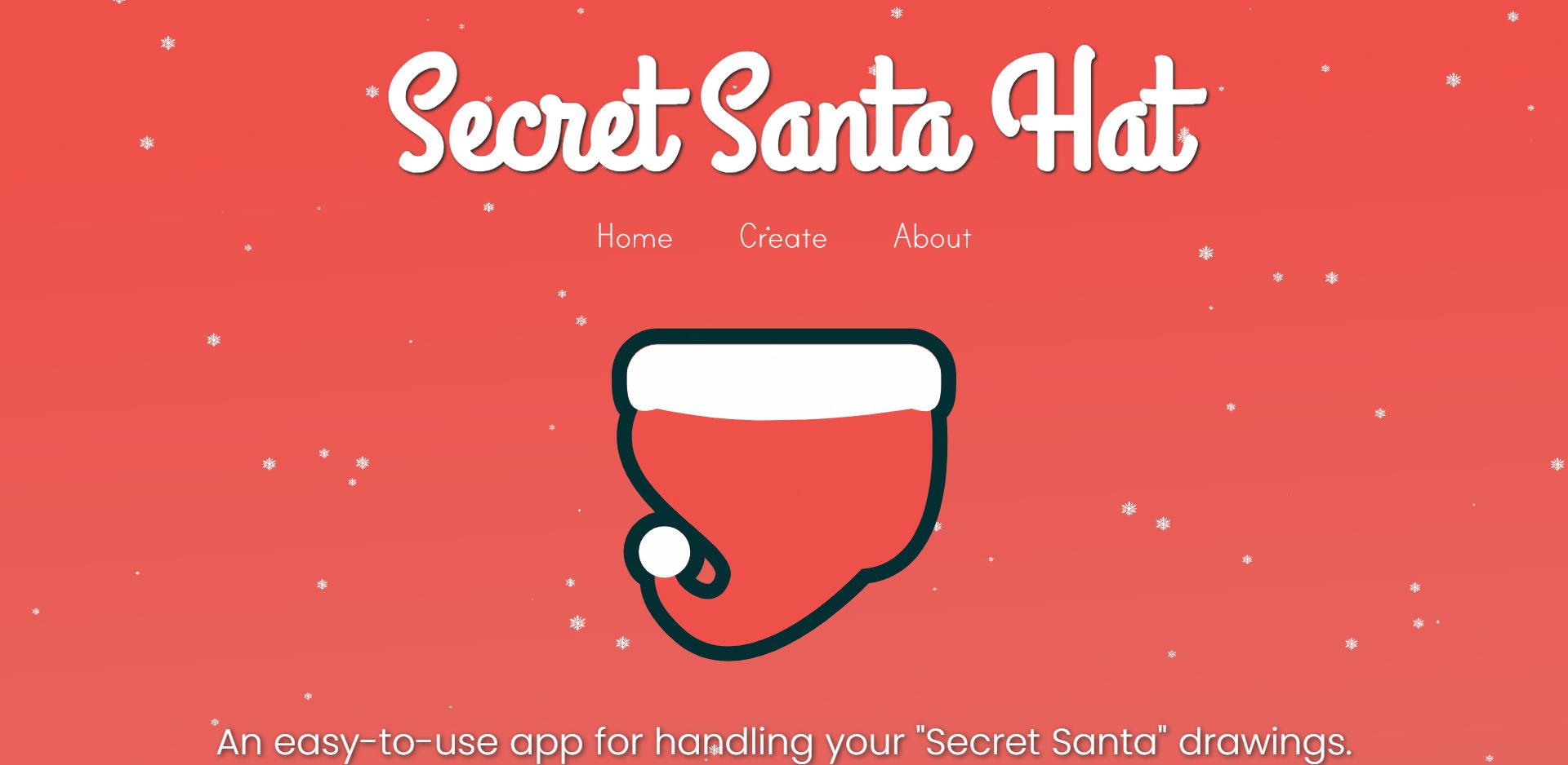 SecretSantaHat .com - Draw Names